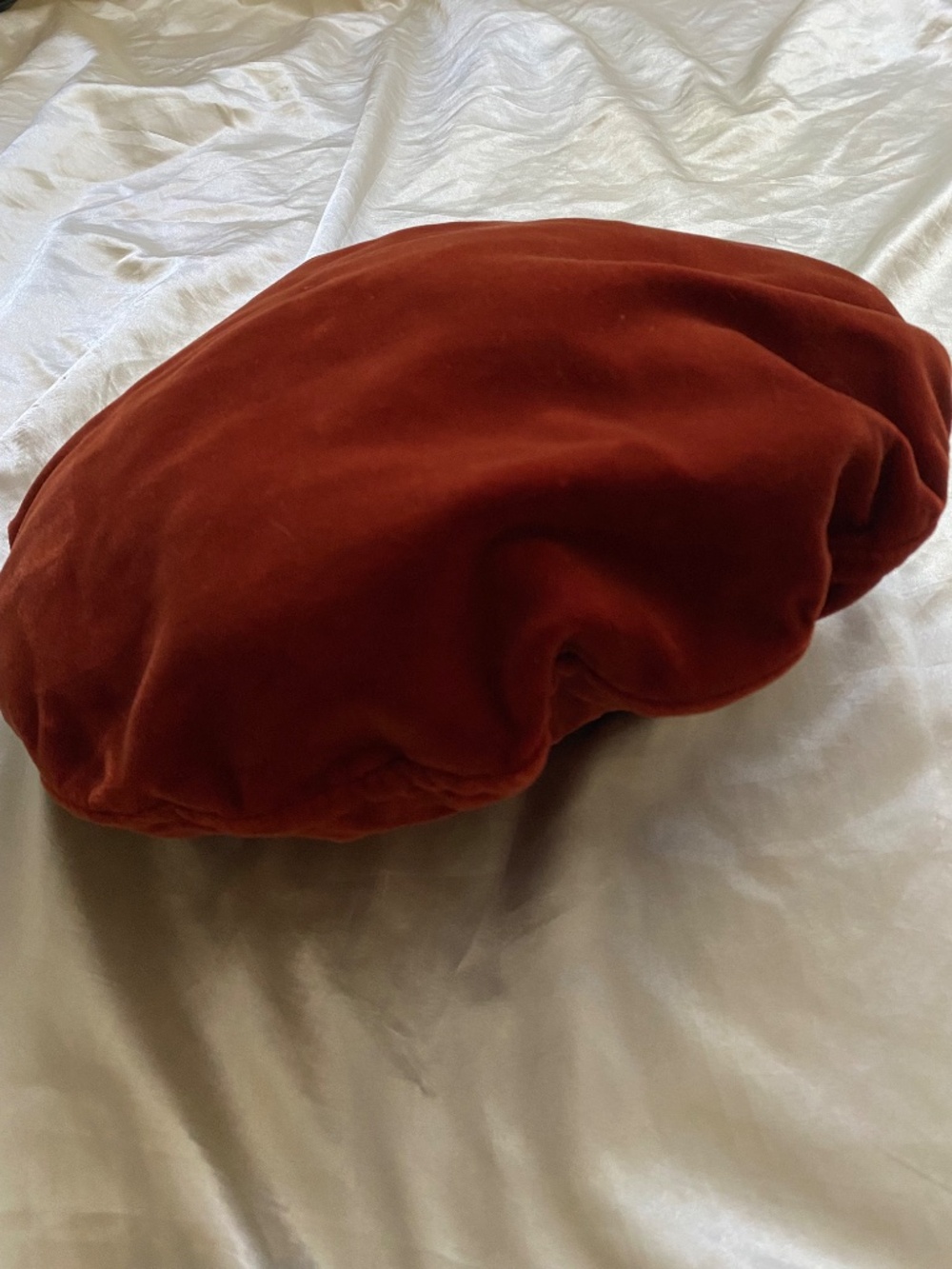 Vintage Burnt Orange Velvet Breret